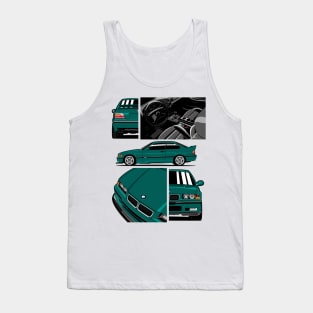 British Green Tank Top